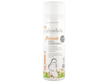 Óleo anti-estrias Bio Calendula para mulheres grávidas 200 ml DR. THEISS