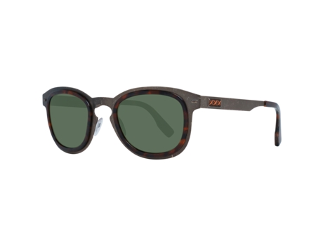 Óculos de Sol ZEGNA COUTURE STF ZC0007 50 20R Titanium Plástico Homem (Castanho)