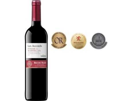 The Accord de Roche Mazet Syrah Marselan 2019 Pays dOc - vinho tinto Languedoc