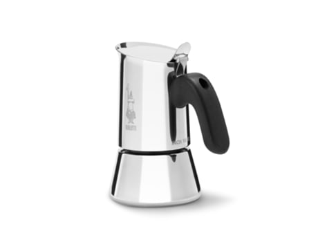 Bialetti Venus Cafeteira Italiana Preto Inox