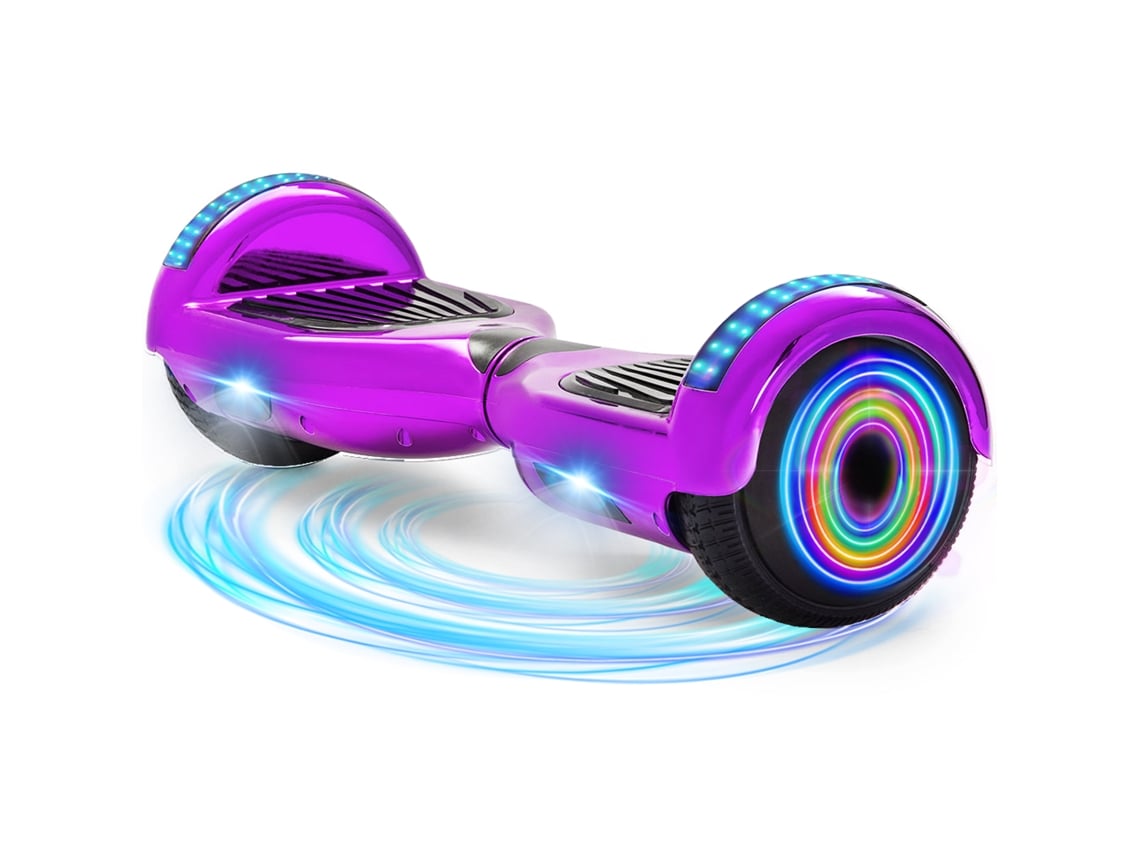 Hoverboard NEI WAI z1 Roxo para Crian as Coluna Bluetooth