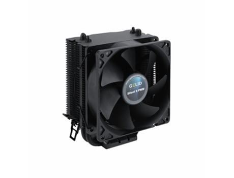 Ventoinha Da Cpu com 2 Heatpipes GELID SOLUTIONS Blackfrore Cpu Tdp 65 Watts