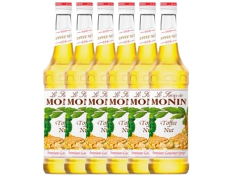 Licor MONIN Schnapp Monin Sirope Nuez De Caramelo Toffee Nut Noix De Caramel (0.7 L - 6 unidades)