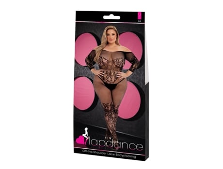 VPMKP - Bodystocking LAPDANCE Preto (Queen size)