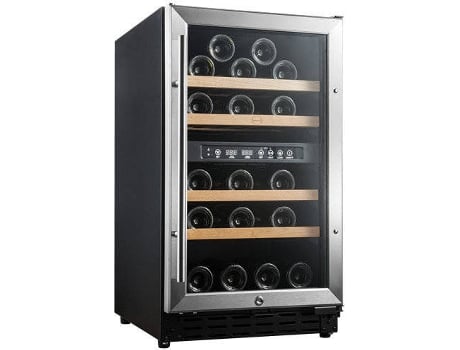 Cave de Vinho VINOBOX V40 2T (33 Garrafas - Inox)