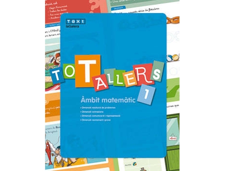 Livro Tot Tallers Matemàtiques Primària 1 de Anna Canyelles Roca (Catalão)
