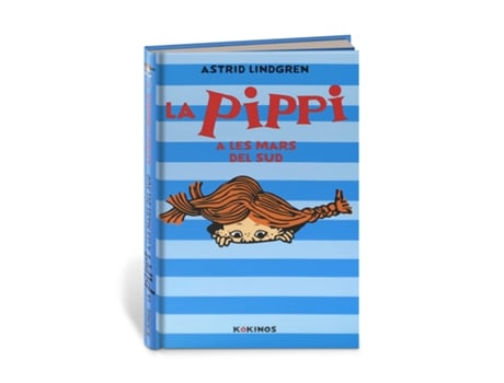 Livro La Pippi A Les Mars Del Sud de Astrid Lindgren (Catalão)