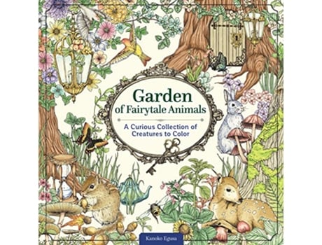 Livro Garden of Fairytale Animals de Kanoko Egusa (Inglês)