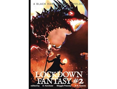 Livro FANTASY 2 Lockdown Fantasy Adventures de Black Hare Press (Inglês)