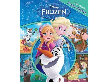 Livro Frozen - O Meu Primeiro Procura e Descobre de Walt Disney (Português)