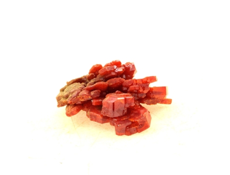 Vanadinite Pedra Natural de Marrocos Distrito Mineiro de Mibladen Cristal Vermelho Brilhante Poderoso Amplificador de Energia 32 0 TRENDYFLAIR