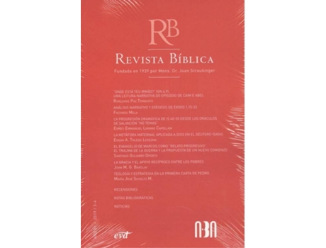 Livro Revista Bíblica. Año 81 de VVAA (Espanhol)