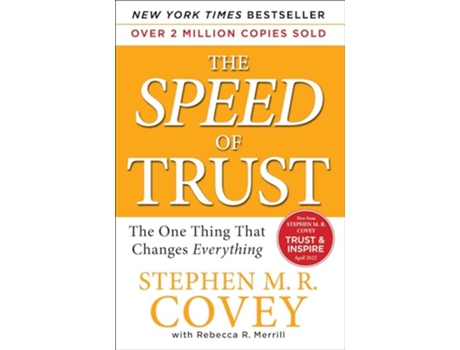 Livro SPEED of Trust de Stephen M R Covey (Inglês)