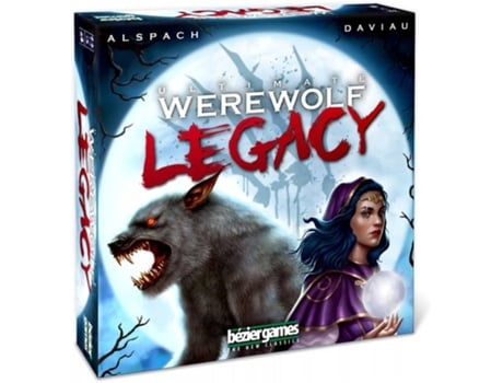 Jogo de Tabuleiro  Ultimate Werewolf Legacy (Inglês - Idade Mínima: 14)