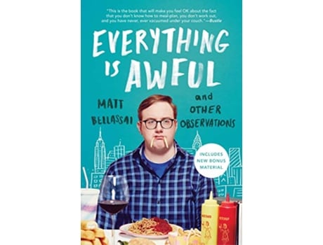 Livro Everything Is Awful de Matt Bellassai (Inglês)