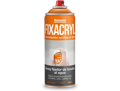 Spray Fixador de Fundos A Agua  400Ml 70237-007 Fixacry