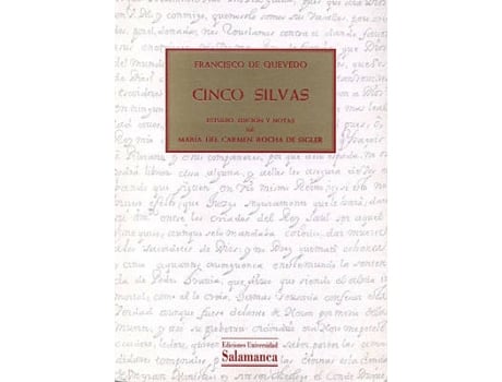 Livro Cinco Silvas de Francisco De Quevedo (Espanhol)