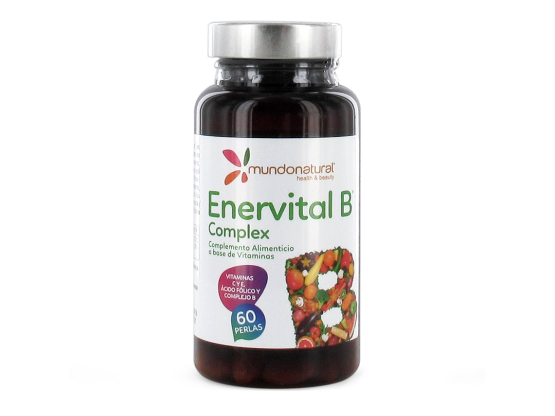 Suplemento Alimentar Mundonatural Mundonatural Enervital B Complex 60