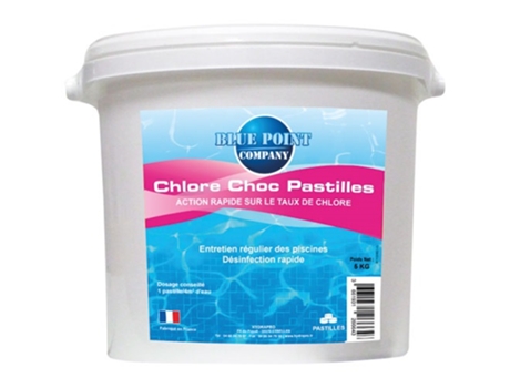 Cloro de Choque 5Kg Comprimidos 20G 6201092 BLUE POINT COMPANY