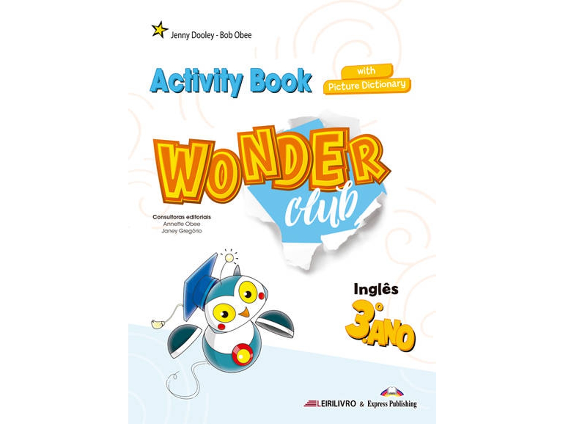 Manual Escolar Wonder Club 3.º Ano Livro De Atividades & Picture ...