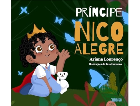 Livro Príncipe Nicoalegre de Ariana Lourenço (Português)