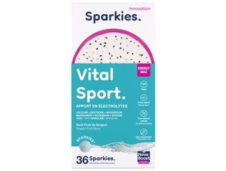 Sparkies Vital Sport 36 Microesferas Efervescentes NOVA BOOST