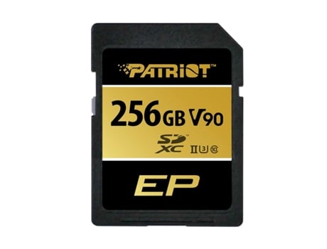 Cartão de Memória SDXC PATRIOT MEMORY PEF256GEP92SDX (256 GB)