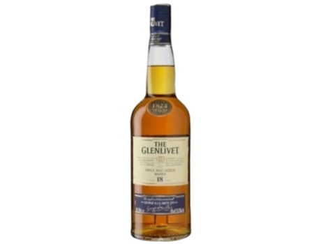 Whisky GLENLIVET Single Malt Glenlivet 18 Anos (0.7 L - 1 unidade)