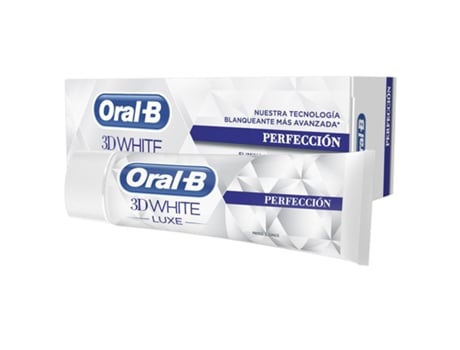 Oral-B 3D animated de Luxe creme dental branco 75 ml