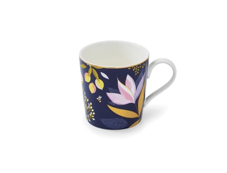 Caneca 34Cl Navy Orchard PORTMEIRION