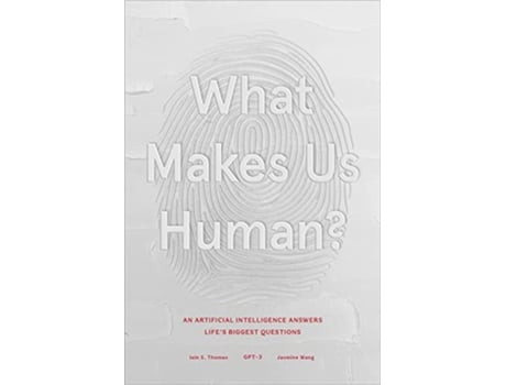 Livro What Makes Us Human de Iain S Thomas, Jasmine Wang et al. (Inglês - Capa Dura)