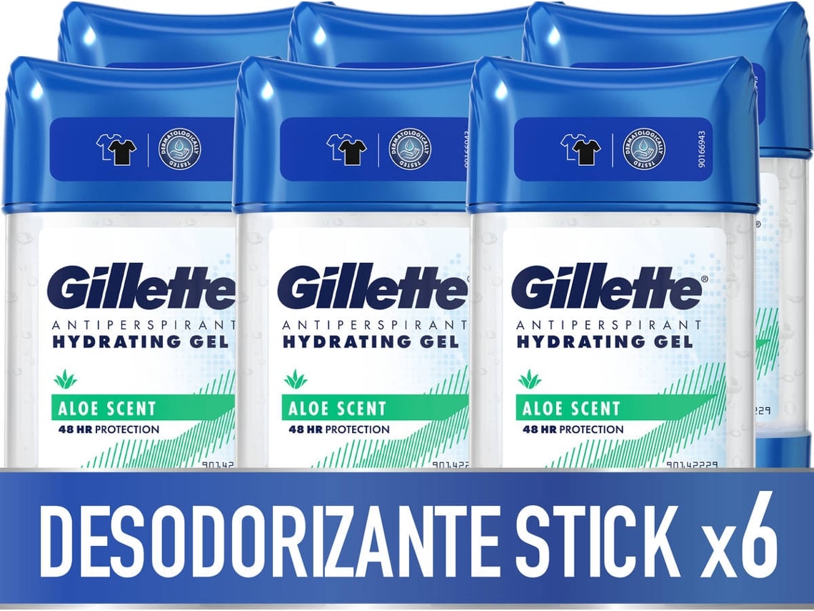 Antitranspirante en gel Gillette Hydra Aloe