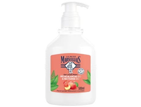 Le Petit Marseillais Sabonete para Mãos Branco Pêssego e Nectarina 500 Ml LE PETIT MARSEILLAIS