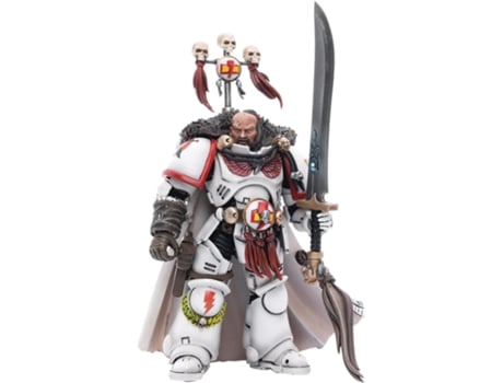 Figura White Scars Captain Kor'Sarro Khan Warhammer 40.000 12 Cms