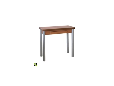 Mesa Cocina Extensible Madera Modelo Ribeta MOMMA HOME (Cerezo - Aglomerado -80x40/80x78 cm)