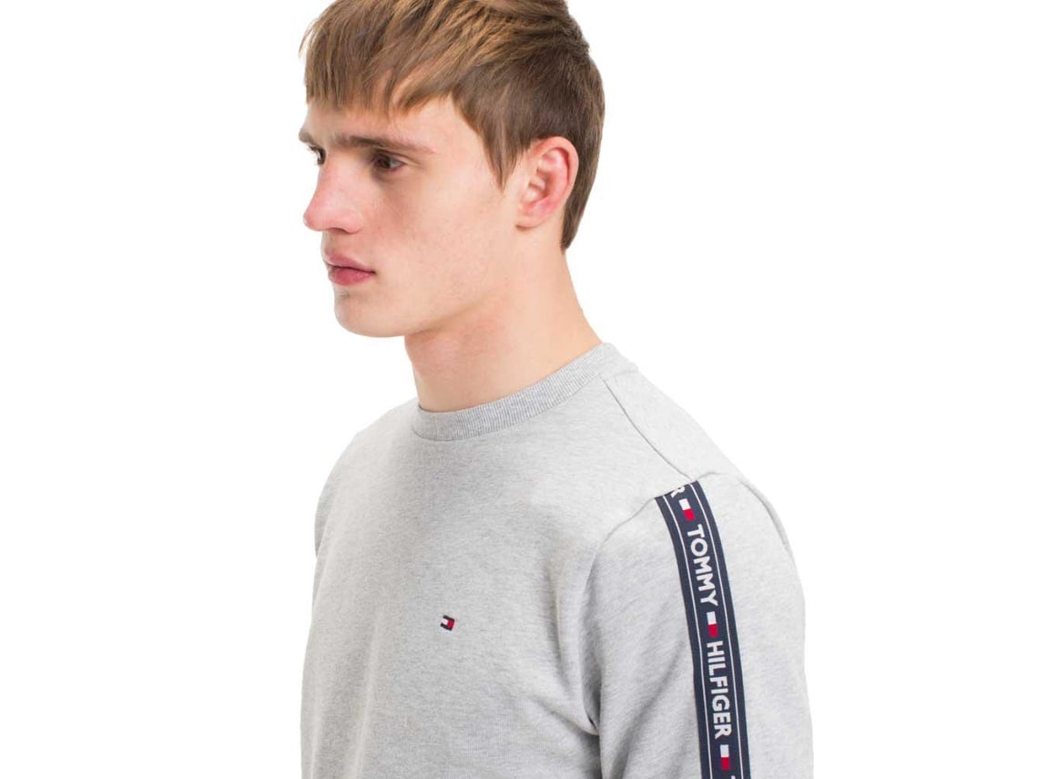 Tommy hilfiger store logo stripe sweatshirt