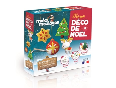 Jogo de Tabuleiro MAKO CRÉATIONS My Workshop Christmas Decor (4 Anos)