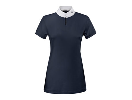 Polo para Mulher de Equitação EQODE (M - Azul)