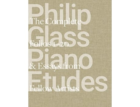 Livro Philip Glass Piano Etudes de Philip Glass (Inglês - Capa Dura)