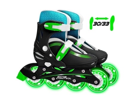 SELO - Patins Inline Ajustáveis - Rodas Iluminadas - Controle de Skids