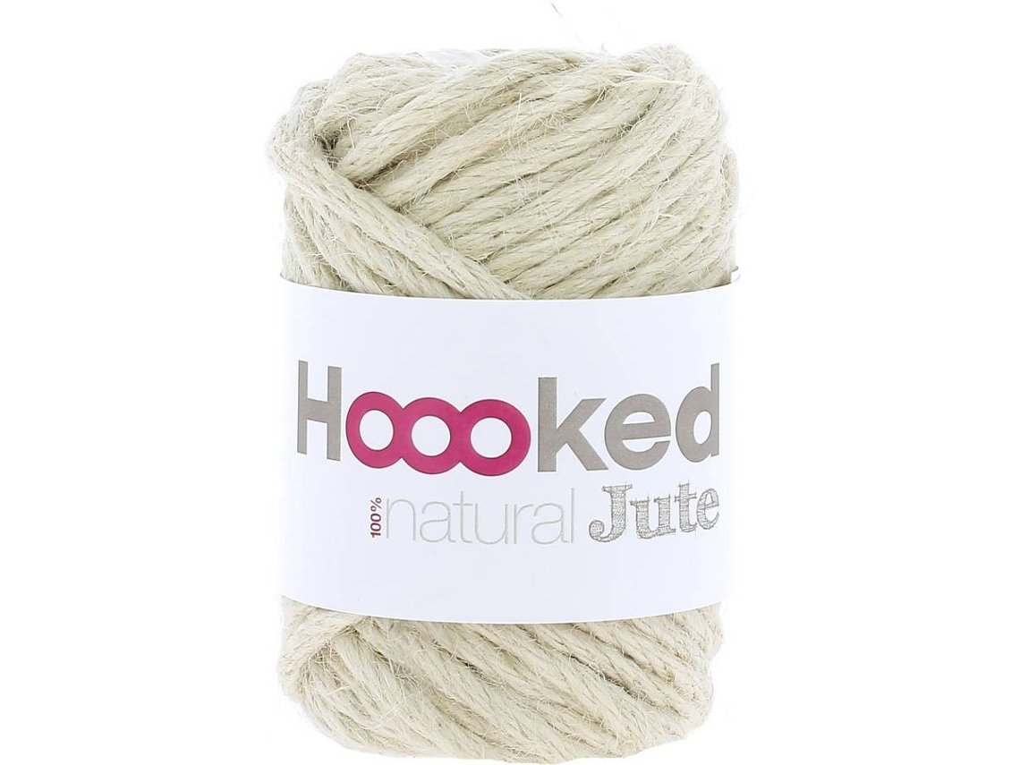 Hoooked 100% Natural Jute-Vanilla Cream