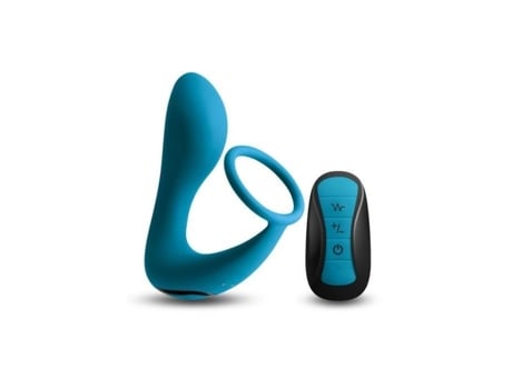 Ns Novelties Renegade Slingshot Ii Teal Prostate Plug And Penis Ring Azul