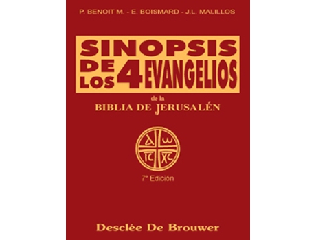 Livro Sinopsis De Los Cuatro Evangelios-T1 Textos de AaVv (Espanhol)