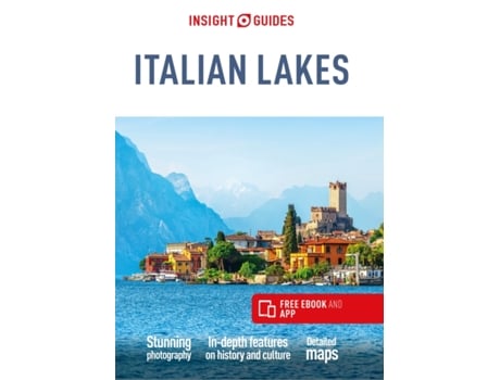 Livro insight guides italian lakes (travel guide with free ebook) de insight guides (inglês)