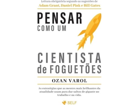 Livro Pensar como um Cientista de Foguetões de Ozan Varol (Português)