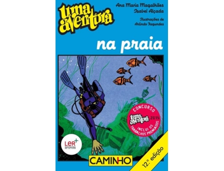 Livro - Uma Aventura na Praia - Volume 33 de Ana Maria Magalhães e Isabel Alçada (Português)