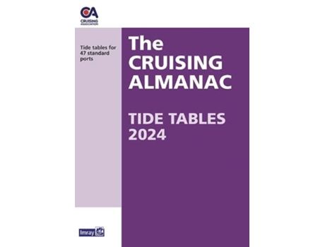 Livro Cruising Almanac Tide Tables 2024 de Imray (Inglês)