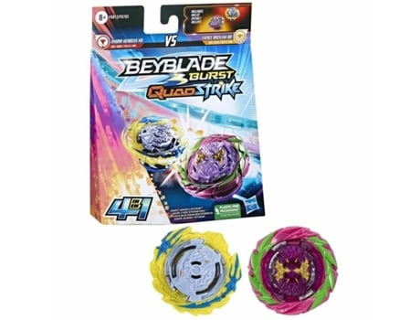 Pião e Lançador Beyblade Burst QuadStrike - Hydra Poseidon P8 - Beyblade -  Hasbro