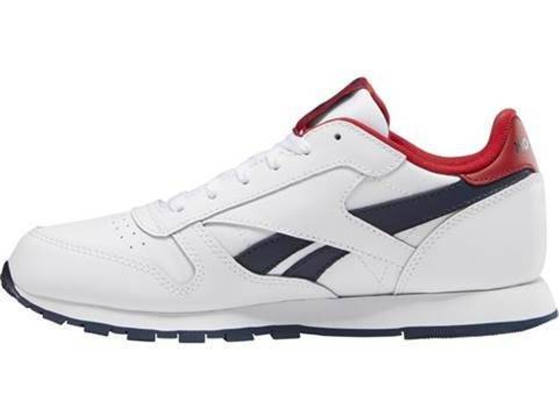 Tenis reebok classic outlet azul e branco