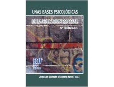 Livro Unas Bases Psicológicas De La Educación Especial de Juan Luis Castejón Costa (Espanhol)